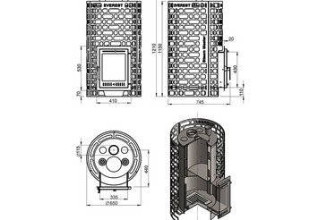 Печь для бани Эверест 