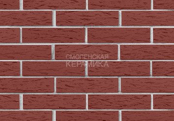 Кирпич лицевой керамический ЛСР Винный рустик, 1НФ 2