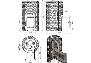 Печь для бани Эверест 