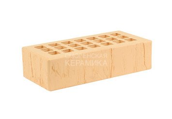 Кирпич облицовочный керамический ЖКЗ Соломенный Скала 1НФ 4