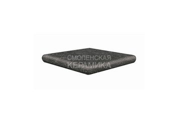 Ступень угловая противоскользящая Cartabon ML, C3 Exagres Ardenas Antracita, 33x33 см 1