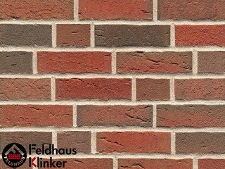 Клинкерный кирпич Feldhaus Klinker K689NF sintra ardor