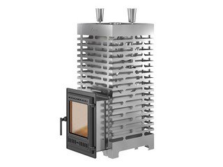 Печь для бани ASTON 38 INOX (ИНОКС) (320)