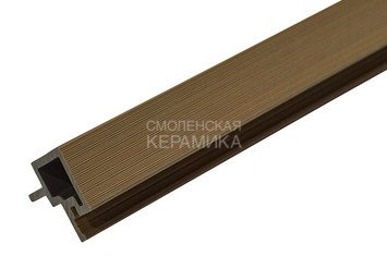 Фасадная (стеновая) реечная панель CM WALL, 219х26х3000 мм, TEAK (Тик) 4