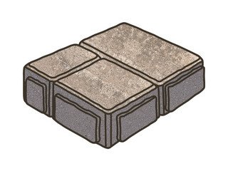 Тротуарная плитка Готика, "Старый Город Natur", 60 мм, юпитер