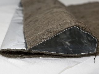 Картон ФОЛЬГИР. базальт. иглопр. БИМ- 8 РУЛОН 1,2х10х 8мм (12 кв.м./уп)