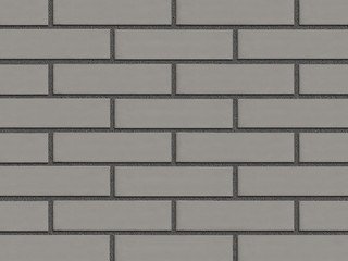 Кирпич лицевой керамический ЖКЗ Серый Гладкий 1НФ