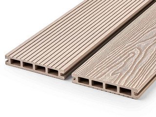 Террасная доска EasyDecking Wood-X 146x23x3010 мм, Бежевый