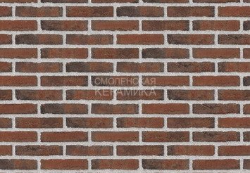 Полнотелый кирпич ручной формовки Randers Tegl Rustica RT 445, ECO-ENG 215X50X65 мм 1