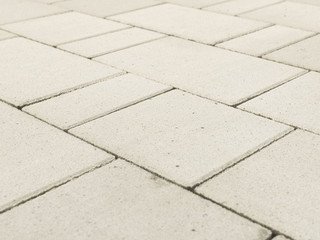 Тротуарная плитка BRAER Старый город "Ландхаус", Белый, 80 мм