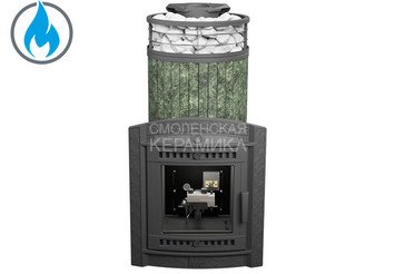 Печь банная «Атмосфера XL» Змеевик ламель+сетка с газовой горелкой 1