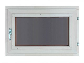 Форточка ОСИНА бронза (1стекло обычное 1тонир.) 400*500