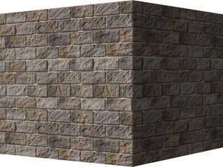 Декоративный камень 441-85 White Hills "Лотиан" (Lothian), светло-серый, угловой