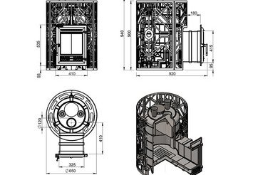 Печь для бани Эверест 