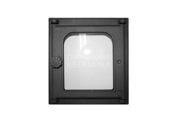Дверца топочная FIRE WAY (310Х340) 250х280 со стеклом К302 1
