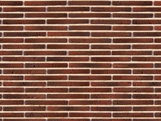 Декоративный камень 356-40 White Hills "Тиволи брик" (Tivoli brick), темно-коричневый, плоскостной
