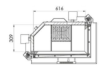 Каминная топка ASTON 
