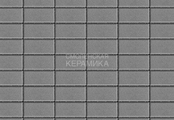Тротуарная плитка BRAER Прямоугольник Серый, 70 мм 1