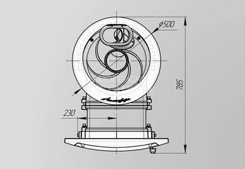 Печь банная 