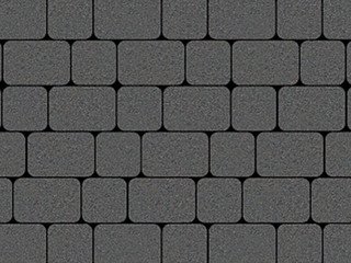 Тротуарная плитка Выбор "Классико" Стандарт, серый, 60 мм