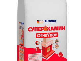 Плитонит СуперКамин Огнеупор - 4, (4кг)