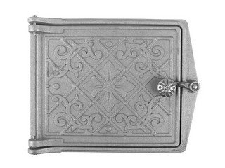 Дверца топочная ДТ-3, (291х230х67) 250х210х36 глухая, "Варвара" RLK 9217 (Рубцовск)