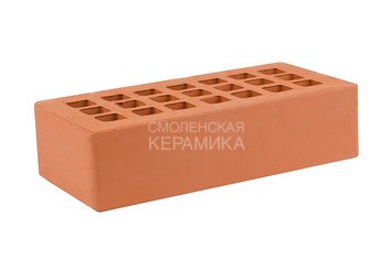 Кирпич облицовочный керамический ЖКЗ Красный Гладкий 1НФ 4