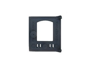 Дверца топочная ДТ-4, 245х270, под стекло (Балезино)