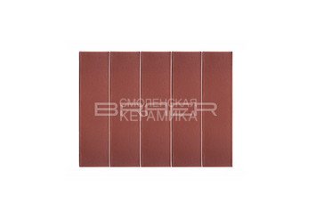 Кирпич облицовочный БРАЕР КЛАДКА Бордо гладкий, 1 НФ 3