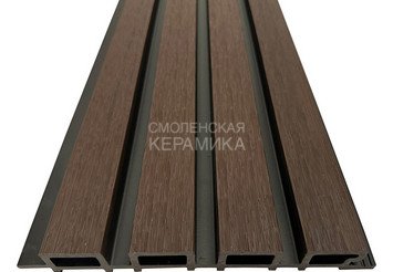 Фасадная (стеновая) реечная панель CM WALL DUAL, 219х26x4000 мм, MACADAMIA (Макадамия) 4