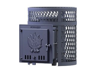 Печь чугунная для бани Технолит ИСКАНДЕР ЗК 18 Ураган