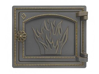 Дверка ВЕЗУВИЙ печная ДТ-3 (Бронза)