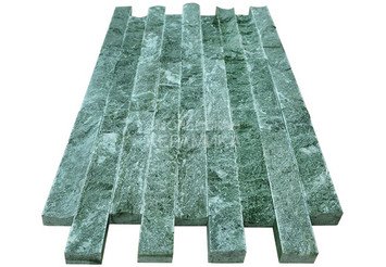 Плитка колотая 200х40х25 змеевик 3