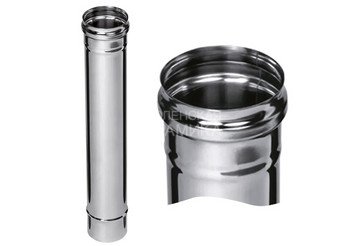 Дымоход 0,5м (430/0,5 мм) Ф200 1