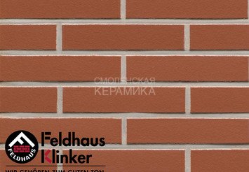 Клинкерная плитка для фасада Feldhaus Klinker R400DF9 1
