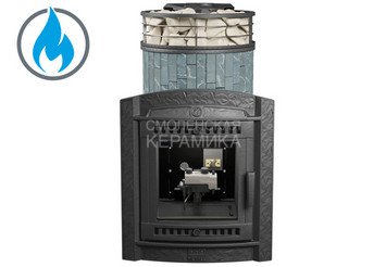 Печь банная «Атмосфера L» Талькохлорит ламель+сетка с газовой горелкой 1