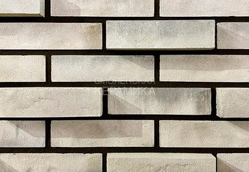 Минеральный кирпич угловой Real Brick KP/0,5НФ базовый Беленый Дуб 1