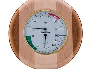 Термометр+гигрометр круг ТН-10С (contrast)