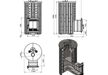 Печь для бани Эверест 
