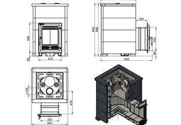 Печь для бани  Эверест 