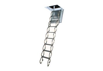 Лестница ножничная металлическая LSF Fakro Металл 700х1200/3000 1