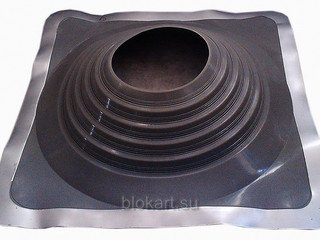 Фланец Мастер Флеш YS-09 620х620 (d 254-467) цв. серебро (GREY-P)