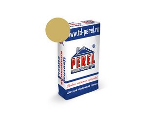 Цветная кладочная смесь Perel NL 0130 кремово-желтая, 50 кг