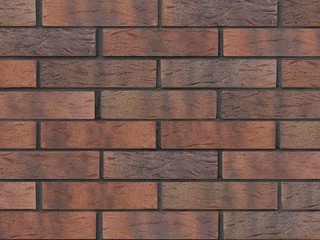 Кирпич лицевой керамический ЛСР Ореховый флэш, рустик, 1НФ