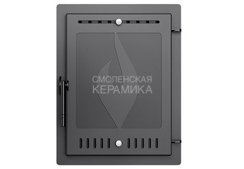 Дверка ЭВЕРЕСТ каминная 321 (М) Антрацит 1