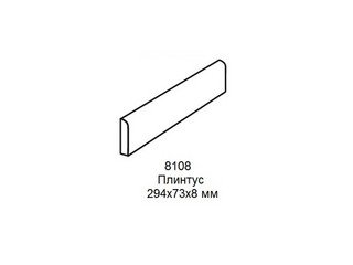 Плинтус Stroeher 8108(717) anthra