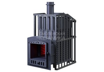 Печь банная чугунная Гефест Ураган GFS ЗК 25 (П) в сетке 1