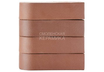 Кирпич керамический печной ЛСР М400, угловой R-60, коричневый 2
