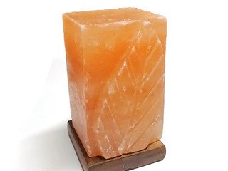 Соляная лампа цилиндр-цветок 2,5-3,5 кг