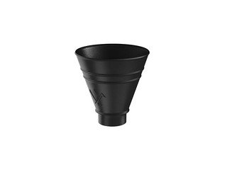 Воронка водосборная круглая 100, AQUASYSTEM PU MATT, RAL9005